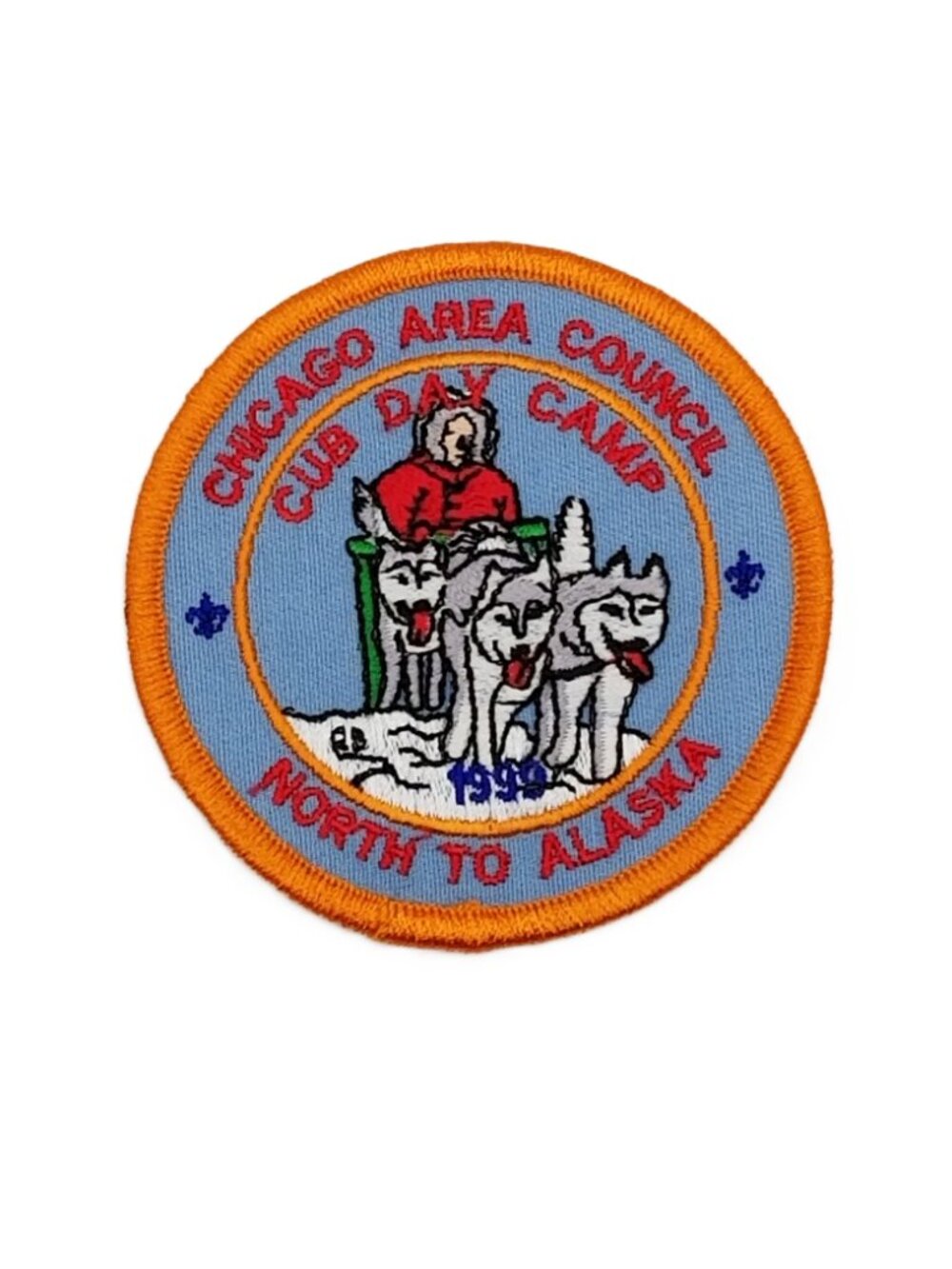 1999 Chicago Area Council Cub Day Camp North to Alaska BSA Scout Patch